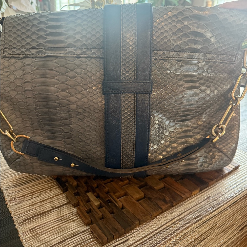 LANVIN Hero Python Bag - image 7